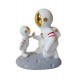 Statueta decorativa, Astronaut pe asteroid, 19 cm, PD2224D Statueta decorativa, Astronaut pe asteroid, 19 cm, PD2224D