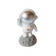 Statueta decorativa, Astronaut pe asteroid, Gri, 11 cm, DY202-7A Statueta decorativa, Astronaut pe asteroid, Gri, 11 cm, DY202-7A
