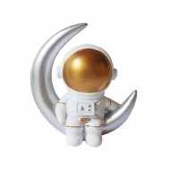 Statueta decorativa, Astronaut pe luna, 12 cm, DY2020-5B Statueta decorativa, Astronaut pe luna, 12 cm, DY2020-5B