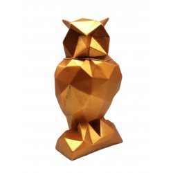 Statueta decorativa, Bufnita, Auriu, 29 cm, DVLG022AU
