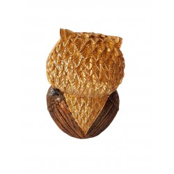 Statueta decorativa, Bufnita, Auriu, 9 cm, GA19755A