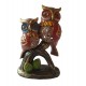 Statueta decorativa, Bufnite, Multicolor, 17 cm, XD4022A