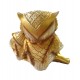 Statueta decorativa, Bufnite pe frunza, Auriu, 21 cm, GA21075-2 Statueta decorativa, Bufnite pe frunza, Auriu, 21 cm, GA21075-2