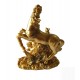 Statueta decorativa, Cal si manz, Auriu, 13 cm, XQ202146 Statueta decorativa, Cal si manz, Auriu, 13 cm, XQ202146