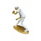 Statueta decorativa, Cantaret, Alb, 18 cm, WX8252