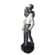 Statueta decorativa, Cuplu de Indragostiti, Multicolor, 21 cm, GXL004