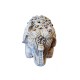 Statueta decorativa, Elefant cu perle, Gri, 14 cm, DVSAS072 Statueta decorativa, Elefant cu perle, Gri, 14 cm, DVSAS072