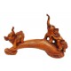 Statueta decorativa, Familie de Elefanti, Maro, 35 cm, L3248X Statueta decorativa, Familie de Elefanti, Maro, 35 cm, L3248X
