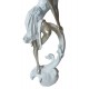 Statueta decorativa, Femeie, Alb, 30 cm, F336 Statueta decorativa, Femeie, Alb, 30 cm, F336