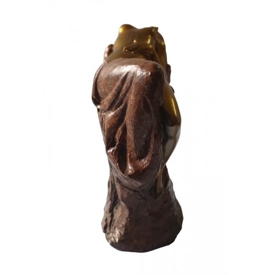 Statueta decorativa, Femeie, Auriu, 17 cm, GXL003 Statueta decorativa, Femeie, Auriu, 17 cm, GXL003