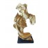 Statueta decorativa, Indragostiti, Auriu, 25 cm, CQ5952-1