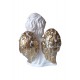 Statueta decorativa, Inger,  Alb, 21 cm, FM04920