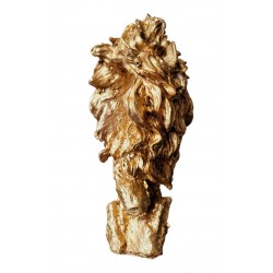 Statueta decorativa, Leu, Auriu, 32 cm, DVID11 Statueta decorativa, Leu, Auriu, 32 cm, DVID11