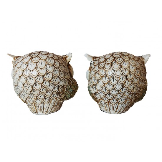 Statueta decorativa, Set 4 bufnite cu instrumente muzicale, Maro, 10 cm, GA2818 Statueta decorativa, Set 4 bufnite cu instrumente muzicale, Maro, 10 cm, GA2818