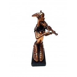 Statueta decorativa, Violonista, 27 cm, NL-065L Statueta decorativa, Violonista, 27 cm, NL-065L