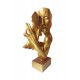 Statueta decorativa cuplu, Passion, Auriu, 30 cm, H171208 Statueta decorativa cuplu, Passion, Auriu, 30 cm, H171208