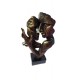 Statueta decorativa cuplu, Passion, Gold, 30 cm, HC648-1