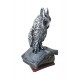 Statueta decorativa in forma de Bufnita pe carte, 29 cm, 356316DV