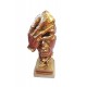 Statueta decorativa masca, Nu vad, Gold, 33 cm, HC3021X Statueta decorativa masca, Nu vad, Gold, 33 cm, HC3021X