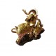 Statueta elefant mama si pui pe stanca, 25 cm, 33295JX Statueta elefant mama si pui pe stanca, 25 cm, 33295JX