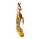 Statueta in forma de Cal, Auriu, 35 cm, TZ543A Statueta in forma de Cal, Auriu, 35 cm, TZ543A