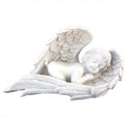 Statueta, reprezentand un inger cu aripi mari, dormind, 30 cm, 1242G Statueta, reprezentand un inger cu aripi mari, dormind, 30 cm, 1242G