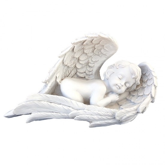 Statueta, reprezentand un inger cu aripi mari, dormind, 30 cm, 1242G Statueta, reprezentand un inger cu aripi mari, dormind, 30 cm, 1242G