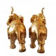 Statuete decorative, 2 Elefanti, Auriu, 21 cm, GXL023 Statuete decorative, 2 Elefanti, Auriu, 21 cm, GXL023