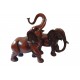 Statuete decorative, 2 Elefanti, Maro, 21 cm, LC017L Statuete decorative, 2 Elefanti, Maro, 21 cm, LC017L