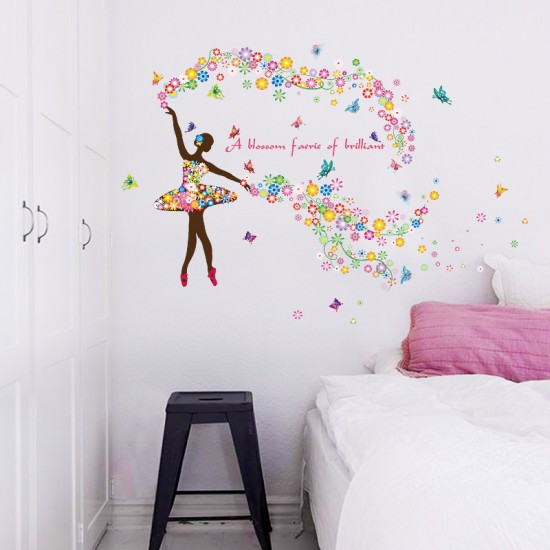 Sticker decorativ, A blossom faerie of brilliant, 120 cm, 127STK Sticker decorativ, A blossom faerie of brilliant, 120 cm, 127STK