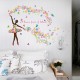 Sticker decorativ, A blossom faerie of brilliant, 120 cm, 127STK Sticker decorativ, A blossom faerie of brilliant, 120 cm, 127STK
