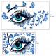 Sticker decorativ, Eye blue 80 cm, 150STK