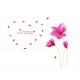Sticker decorativ, Flori roz, 215 cm, 91STK Sticker decorativ, Flori roz, 215 cm, 91STK