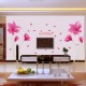 Sticker decorativ, Flori roz, 215 cm, 91STK Sticker decorativ, Flori roz, 215 cm, 91STK