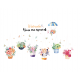 Sticker decorativ, Flowers 139 cm, 81STK