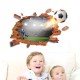 Sticker decorativ , Gaura in perete, fotbal 88 cm, 82STK Sticker decorativ , Gaura in perete, fotbal 88 cm, 82STK