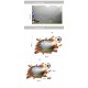 Sticker decorativ , Gaura in perete, fotbal 88 cm, 82STK Sticker decorativ , Gaura in perete, fotbal 88 cm, 82STK