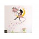 Sticker decorativ Good night,roz 140 cm
