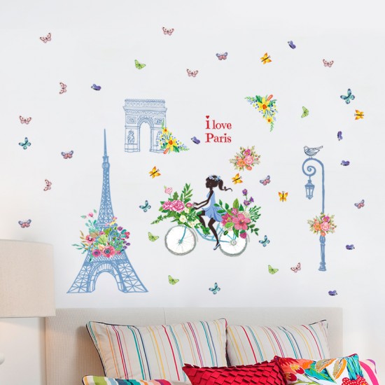 Sticker decorativ, I Love Paris 138 cm, 122STK Sticker decorativ, I Love Paris 138 cm, 122STK