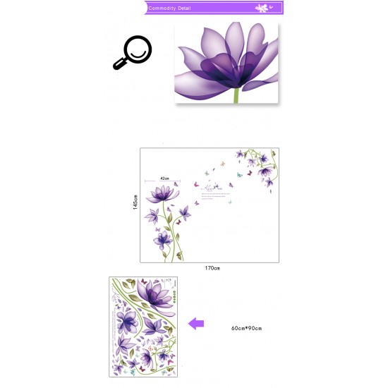 Sticker decorativ, Kiss me 170 cm, 74STK Sticker decorativ, Kiss me 170 cm, 74STK