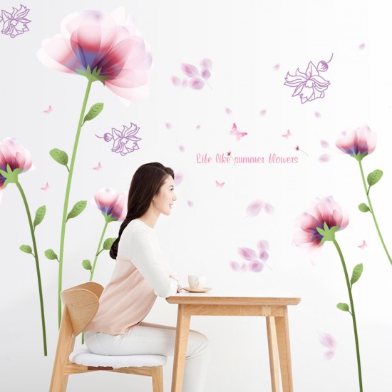 Sticker decorativ, Like summer flower 148 cm, 75STK Sticker decorativ, Like summer flower 148 cm, 75STK