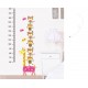 Sticker decorativ, Masuratoare cu animalute 140 cm, 132STK Sticker decorativ, Masuratoare cu animalute 140 cm, 132STK