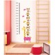 Sticker decorativ, Masuratoare cu animalute 140 cm, 132STK Sticker decorativ, Masuratoare cu animalute 140 cm, 132STK