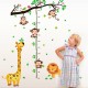 Sticker decorativ, Masuratoare cu animalute, 150 cm, 90STK
