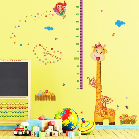 Sticker decorativ, Masuratoare cu animalute, 156 cm, 87STK