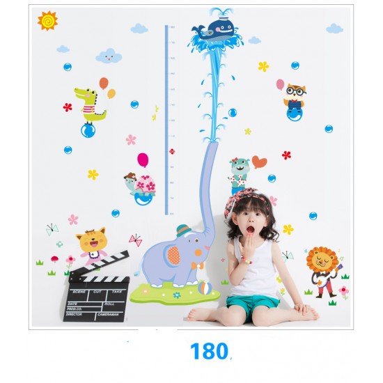 Sticker decorativ, Masuratoare cu animalute, 192 cm, 83STK