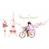 Sticker decorativ, Parisian Love 145 cm, 157STK