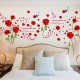 Sticker decorativ, Trandafiri rosii 147 cm, 128STK Sticker decorativ, Trandafiri rosii 147 cm, 128STK