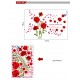 Sticker decorativ, Trandafiri rosii 147 cm, 128STK Sticker decorativ, Trandafiri rosii 147 cm, 128STK