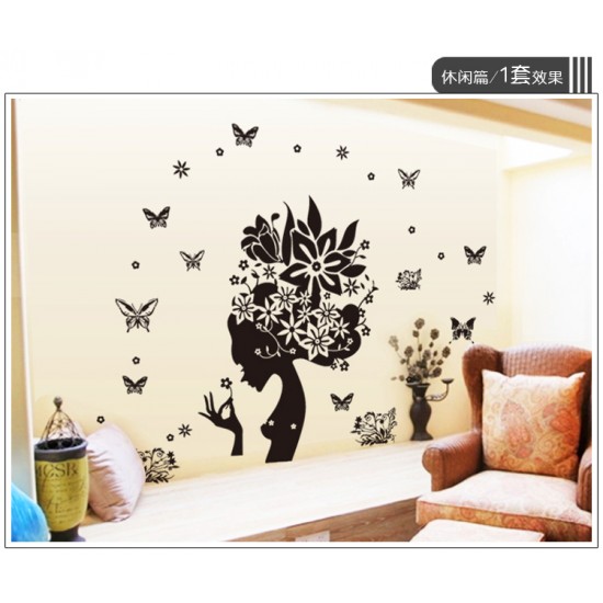 Sticker decorativ, Woman 85 cm, 144STK Sticker decorativ, Woman 85 cm, 144STK